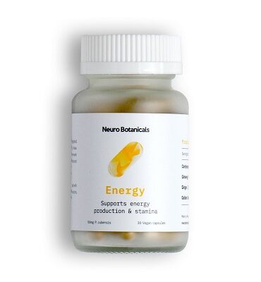 Neuro Botanicals Energy microdose capsules - $200mg