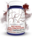 Red Reishi Mushroom Ultra Concentrated Extract Capsules 9% Ganoderic Acids 150mg Whole Fruiting Body Ganoderma lucidum