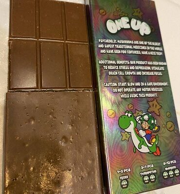 One Up Psilocybin Chocolate Bars